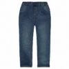 Jeans Coupe Droite à Taille élastiquée Pour Enfant Garçon