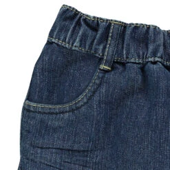 Jeans Coupe Droite à Taille élastiquée Pour Enfant Garçon -Orchestra 0G1300 STON 3 X