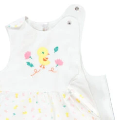 Turbulette Sans Manches Imprimé Poussins Pour Bébé Fille 6 Turbulette Sans Manches Imprimé Poussins Pour Bébé Fille -Orchestra AB007A BLA 3 X