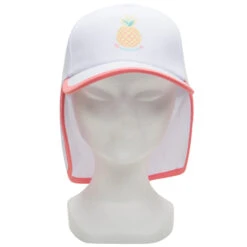 Casquette Avec Protège Nuque Et Print Ananas -Orchestra AFINF1 BLA 3 X