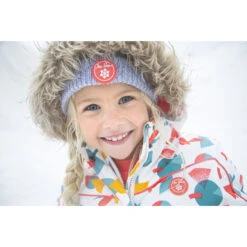 Bonnet De Ski En Tricot Doublé Polaire Pour Enfant Fille -Orchestra AFINUB GRM 11 X