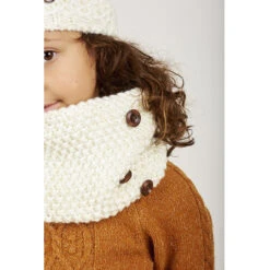 Ensemble Bonnet Et Snood En Tricot Doublés Sherpa Pou Enfant Fille -Orchestra AFINW9 ECR 11 X