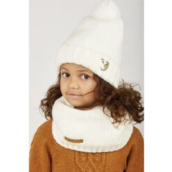 Ensemble Bonnet Et Snood En Tricot Doublés Sherpa Pou Enfant Fille -Orchestra AFINW9 ECR 12 X