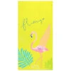 Serviette De Plage Print Flamant Rose Pour Fille