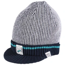 Bonnet En Tricot Avec Visière Intégrée