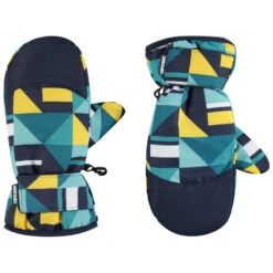 Moufles De Ski Imperméables Imprimées All-over