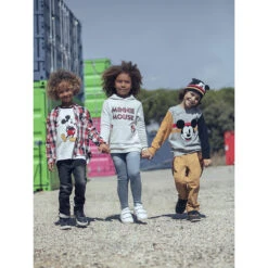 Bonnet Doublé Micropolaire Motif Mickey Disney Pour Enfant Garçon -Orchestra AGAKDT NOI 11 X