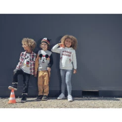 Bonnet Doublé Micropolaire Motif Mickey Disney Pour Enfant Garçon -Orchestra AGAKDT NOI 13 X