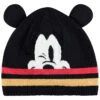 Bonnet Doublé Micropolaire Motif Mickey Disney Pour Enfant Garçon
