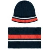 Ensemble Bonnet Et Snood Doublés Sherpa Pour Enfant Garçon