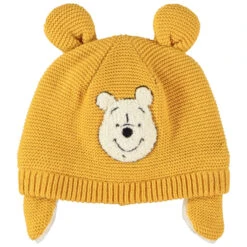Bonnet Péruvien Avec Doublure Sherpa Winnie L'Ourson