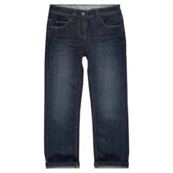Junior - Jeans Coupe Droite Effet Used