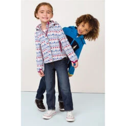 Junior - Jeans Coupe Droite Effet Used -Orchestra DM1314 BLBK 6 X