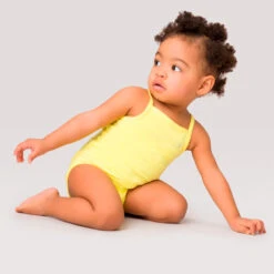 Lot De 3 Bodies Unis à Fines Bretelles -Orchestra HB00A6 JAC 12 X