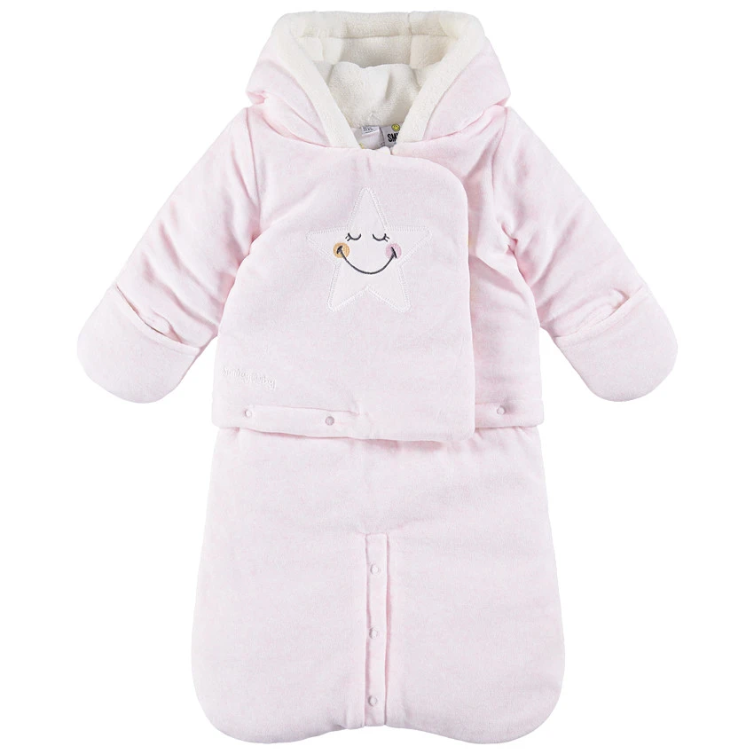 Combi-pilote En Velours Doublée Jersey Avec Prints Et Broderies Smiley 1 Combi-pilote En Velours Doublée Jersey Avec Prints Et Broderies Smiley