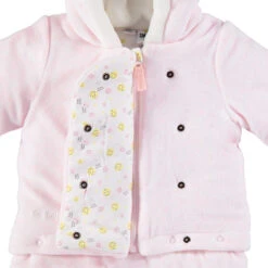 Combi-pilote En Velours Doublée Jersey Avec Prints Et Broderies Smiley 8 Combi-pilote En Velours Doublée Jersey Avec Prints Et Broderies Smiley -Orchestra HB00AX ROC 3 X