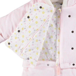 Combi-pilote En Velours Doublée Jersey Avec Prints Et Broderies Smiley 9 Combi-pilote En Velours Doublée Jersey Avec Prints Et Broderies Smiley -Orchestra HB00AX ROC 4 X