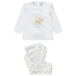 Pyjama En Velours à Papillon Et Volant En Tulle