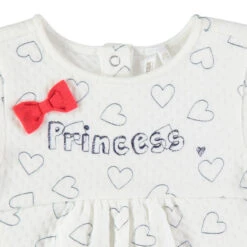 Tunique Imprimée Coeurs En Coton Pour Bébé Fille 5 Tunique Imprimée Coeurs En Coton Pour Bébé Fille -Orchestra HB00F4 ECR 3 X