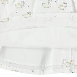 Ensemble Avec Robe Imprimée Cygnes Et Bloomer à Noeud Dorés -Orchestra HB00G3 ECR 3 X