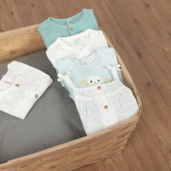 Ensemble Brassière Imprimée Et Pantalon Uni -Orchestra HB00G4 BLC 11 X