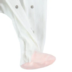 Dors-bien En Velours à Col Claudine Et Lune Brodée -Orchestra HB00GP BLA 4 X