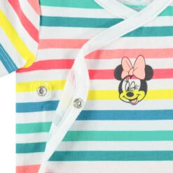 Lot De 5 Bodies Manches Courtes Print Minnie Disney Pour Bébé Fille -Orchestra HB00H1 BLA 3 X