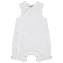 Combinaison Courte En Coton Imprimée étoiles