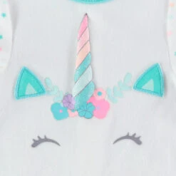 Dors-bien En Velours Print Licorne Pour Bébé Fille -Orchestra HB00I2 ECR 3 X