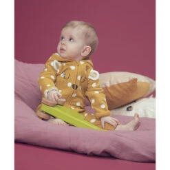 Combinaison Longue à Pois Doublée Jersey Pour Bébé Fille -Orchestra HB00IH JAF 10 X