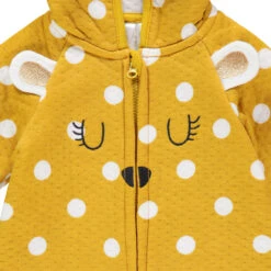 Combinaison Longue à Pois Doublée Jersey Pour Bébé Fille -Orchestra HB00IH JAF 3 X