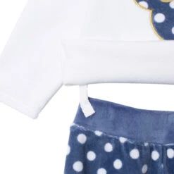 Pyjama En Velours Motif Minnie Disney Et Pois -Orchestra HB00IR BLF 5 X