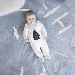 Dors-bien En Velours Motif Sapin De Noël Pour Bébé Fille -Orchestra HB00IS ECR 12 X