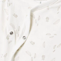 Lot De 2 Bodies Manches Longues En Coton Print Plumes Pour Bébé 6 Lot De 2 Bodies Manches Longues En Coton Print Plumes Pour Bébé -Orchestra HB00JD ECR 3 X