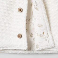 Gilet à Capuche En Coton Doublé Jersey Imprimé Pour Bébé -Orchestra HB00JJ ECR 3 X