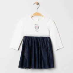 Robe Manches Longues Effet 2 En 1 Minnie Disney