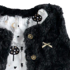 Ensemble 3 Pièces Avec Tunique Imprimée, Gilet Et Legging Print Coeur 8 Ensemble 3 Pièces Avec Tunique Imprimée, Gilet Et Legging Print Coeur -Orchestra HB00KT GRF 4 X