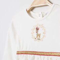 Robe De Fêtes Manches Longues à Tulle étoilé -Orchestra HB00NT ECR 3 X