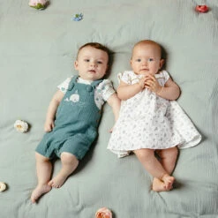 Ensemble Avec Robe Imprimée Lapins Et Bloomer -Orchestra HB00OJ ECR 12 X