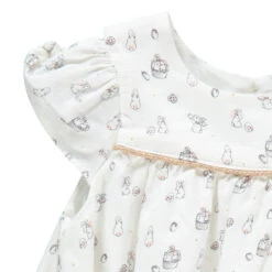 Ensemble Avec Robe Imprimée Lapins Et Bloomer -Orchestra HB00OJ ECR 3 X