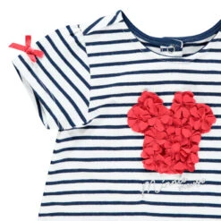 Combinaison Courte à Rayures Et Motif Minnie Disney à Fleurs 7 Combinaison Courte à Rayures Et Motif Minnie Disney à Fleurs -Orchestra HB00OS ECR 4 X