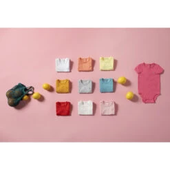 Lot De 3 Bodies Manches Courtes Unis Pour Bébé Fille -Orchestra HB00PD BLA 10 X