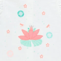 Ensemble Avec Tunique, Boléro Uni Et Legging Imprimés Fleurs -Orchestra HB00PG ORC 3 X