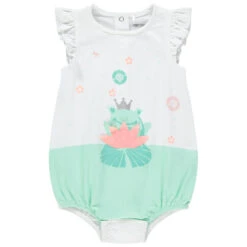 Body à Manches Volantées Print Grenouille