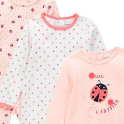Lot De 3 Dors-bien Imprimés En Jersey Pour Bébé Fille -Orchestra HB00Q0 ROC 3 X