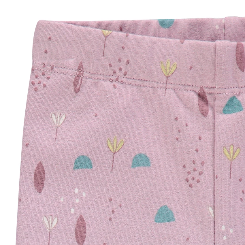 Ensemble 3 Pièces Fille Avec Tunique Rose, Gilet En Sherpa Et Legging Imprimé 5 Ensemble 3 Pièces Fille Avec Tunique Rose, Gilet En Sherpa Et Legging Imprimé – Image 5