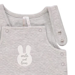 Ensemble Salopette Rose Et T-shirt Uni Pour Bébé Fille -Orchestra HB00QR GRC 4 X