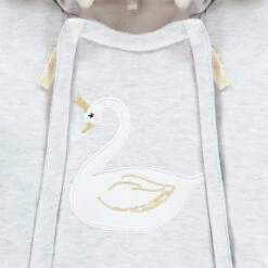 Combi-pilote Pour Bébé Fille Motif Cygne -Orchestra HB00R1 ECR 6 X
