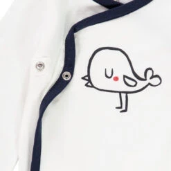 Lot De 7 Bodies Manches Longues En Coton Print Oiseau Pour Bébé Fille 7 Lot De 7 Bodies Manches Longues En Coton Print Oiseau Pour Bébé Fille -Orchestra HB00R5 ECR 3 X