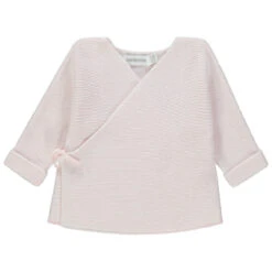 Brassière De Naissance Unie Rose En Coton